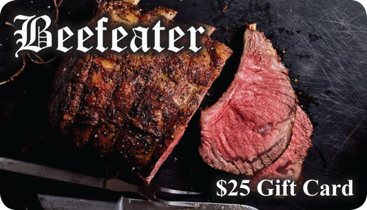 $25.00 Beefeater Gift Card