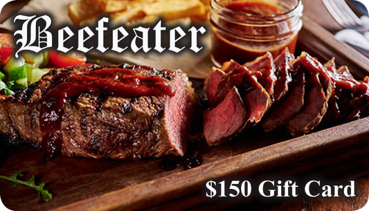 $150.00 Beefeater Gift Card