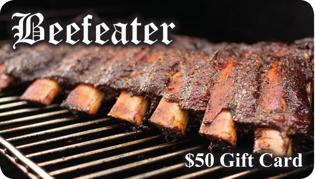 $50.00 Beefeater Gift Card